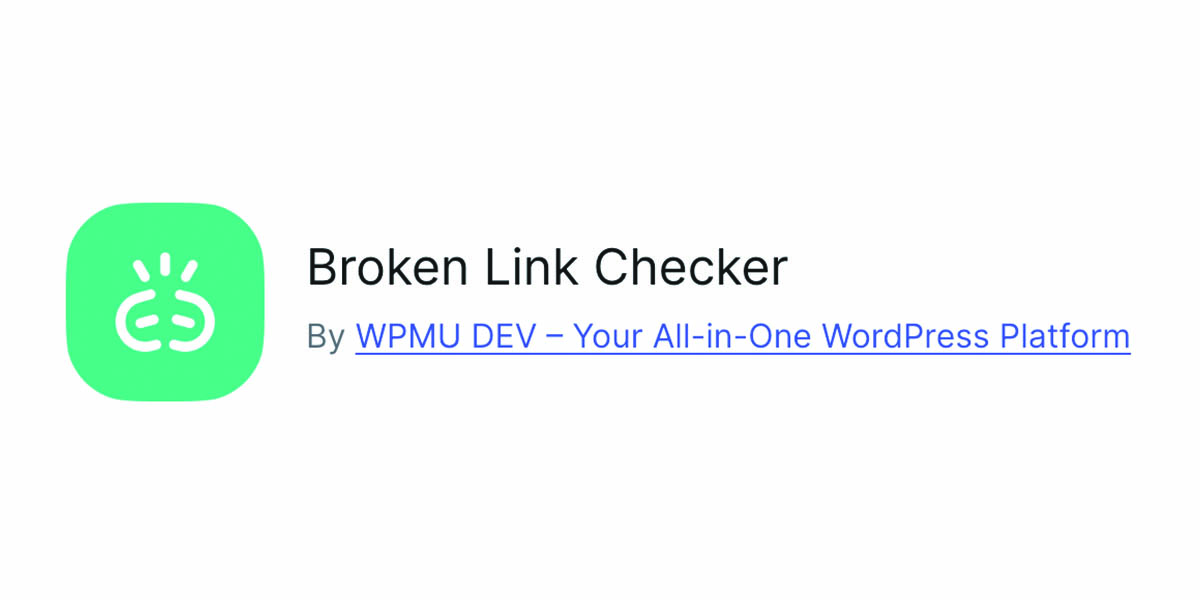 Best wordpress plugins, image of the Broken Link Checker plugin icon.